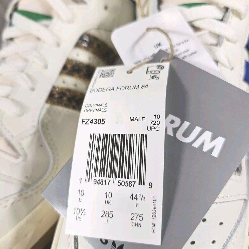 Adidas Bodega x Forum 84 High Icy Park Friends & Family - Men's Size 10.5 - Picture 8 of 16